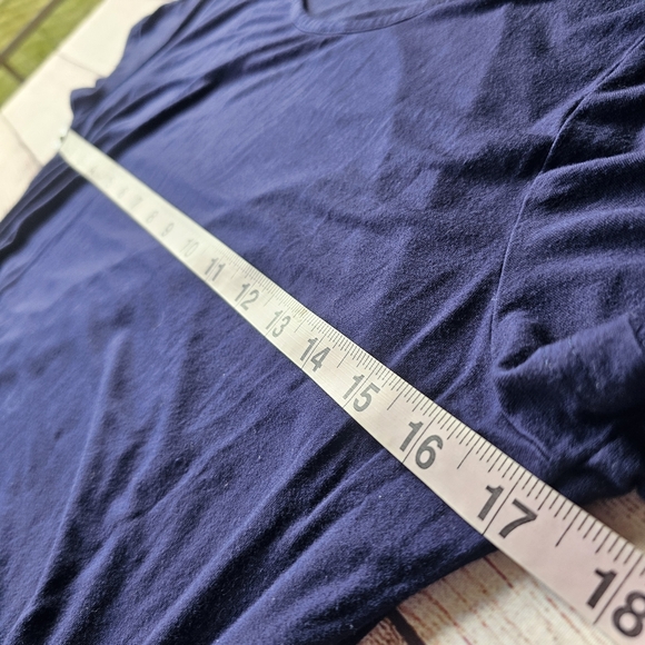 Small Show Short Sleeve Purple Casual Maternity Dress Size Large - Picture 10 of 10